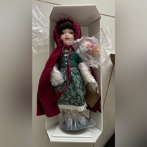 The Franklin Heirloom Dolls Collection Little Red Riding Hood by Carol Lawson